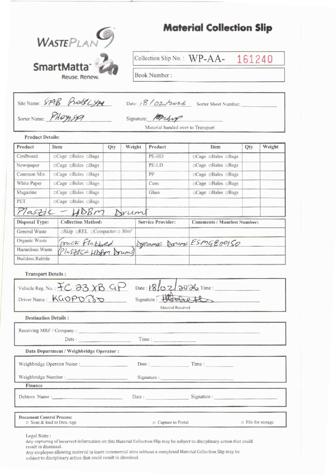 ESMG800150